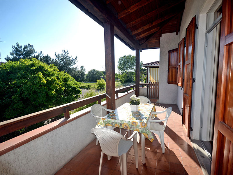 GERMANIA 60: Riviera di Comacchio, affitto villetta con terrazzo abitabile e barbecue